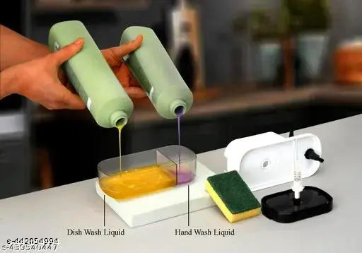 Twiin™ | Dual Soap Dispenser Set for Kitchen
